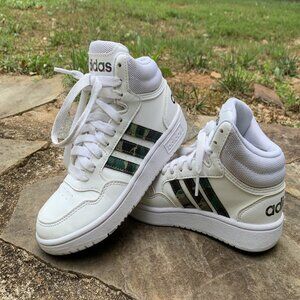 Adidas Hoops 3.0 Mid Kids Basketball Shoes Size 13K